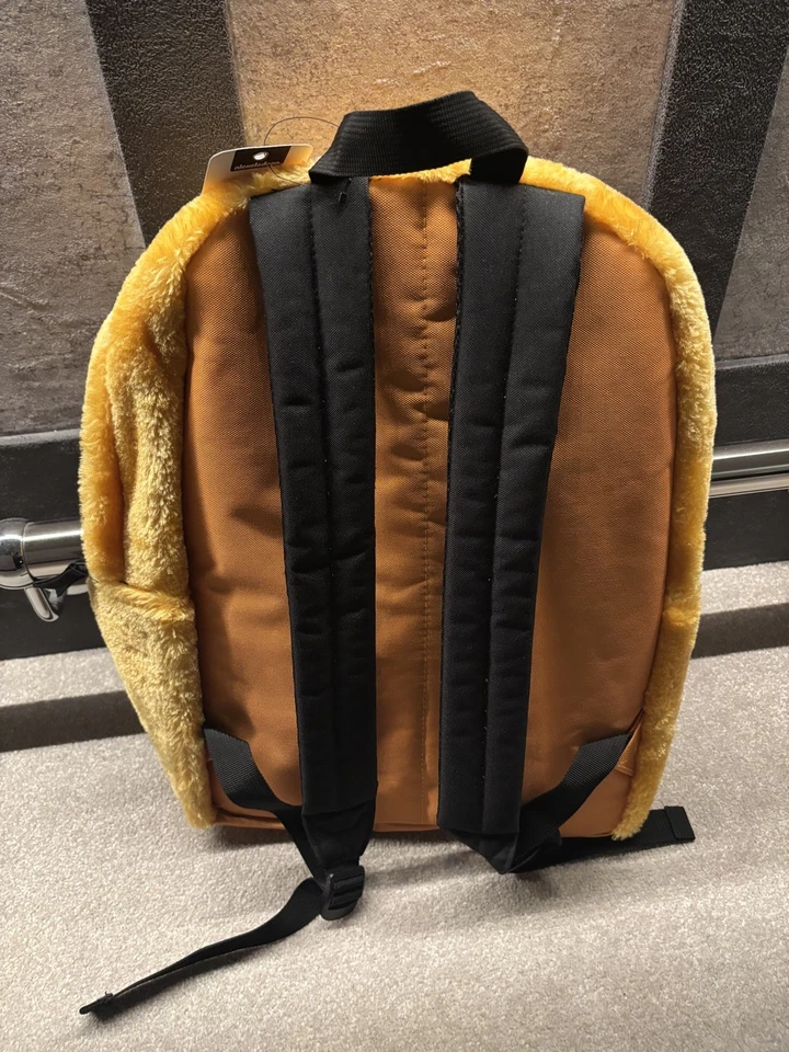 Bioworld Garfield Nickelodeon Plush furry Orange  Backpack NEW with tags  - Image 2 of 4