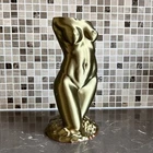 Fleabag Inspired Statue Bust Golden Women's Body Figure