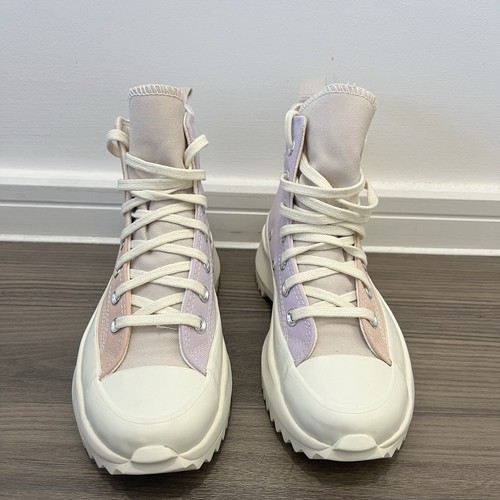 Converse Run Star Hike Shoes Womens UK3.5 Pink Purple Platform Trainer Girls - Picture 4 of 10