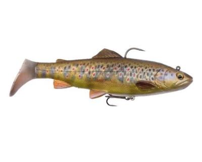 Savage Gear 4D RATTLE TROUT SHAD naturgetreuer Gummiköder Hecht 12,5 17,0 20,5cm