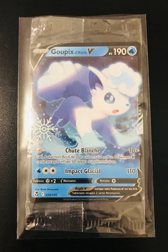 Calendrier De L’avent 2023 Carte Pokémon scellée GOUPIX V Stamp flocon neige