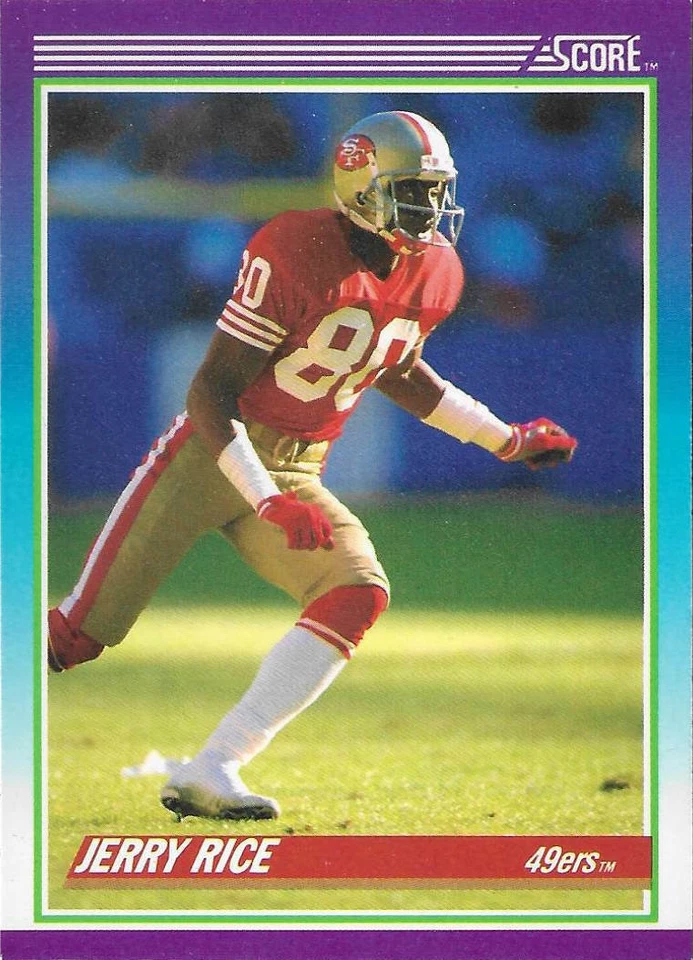 1990 Score Football (#1-225) - Complete Your Set - All Cards $1.20 - Image 4 of 4