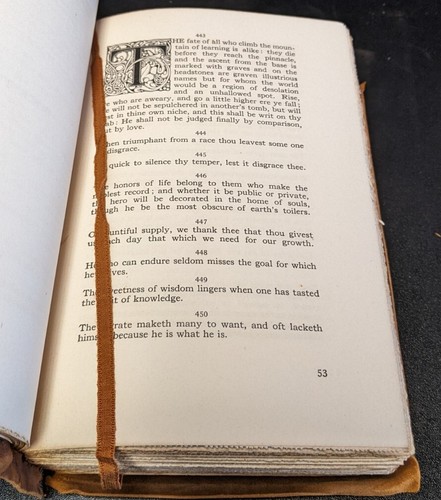 Twentieth Century Musings von Clay Burbridge, 1913 flexible Bindung, Roycrofters - Bild 13 von 13