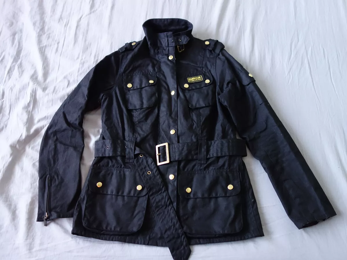 barbour international ladies international wax jacket | eBay