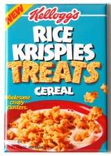 Rice Krispies Treats FRIDGE MAGNET cereal box
