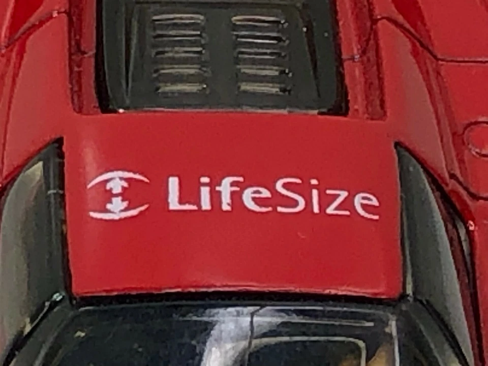 MATCHBOX MB75 FERRARI F50 "LIFESIZE" ASAP PROMOTIONAL METAL BASE & FLOWER WHEELS - Image 3 of 4