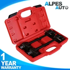 2PCS Coil Spring Compressor Tool +Case For MacPherson Struts 300mm w/Detent Pins