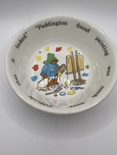 Paddington Bear Porridge Bowl Nursery Ware Coalport England 5 1/2"