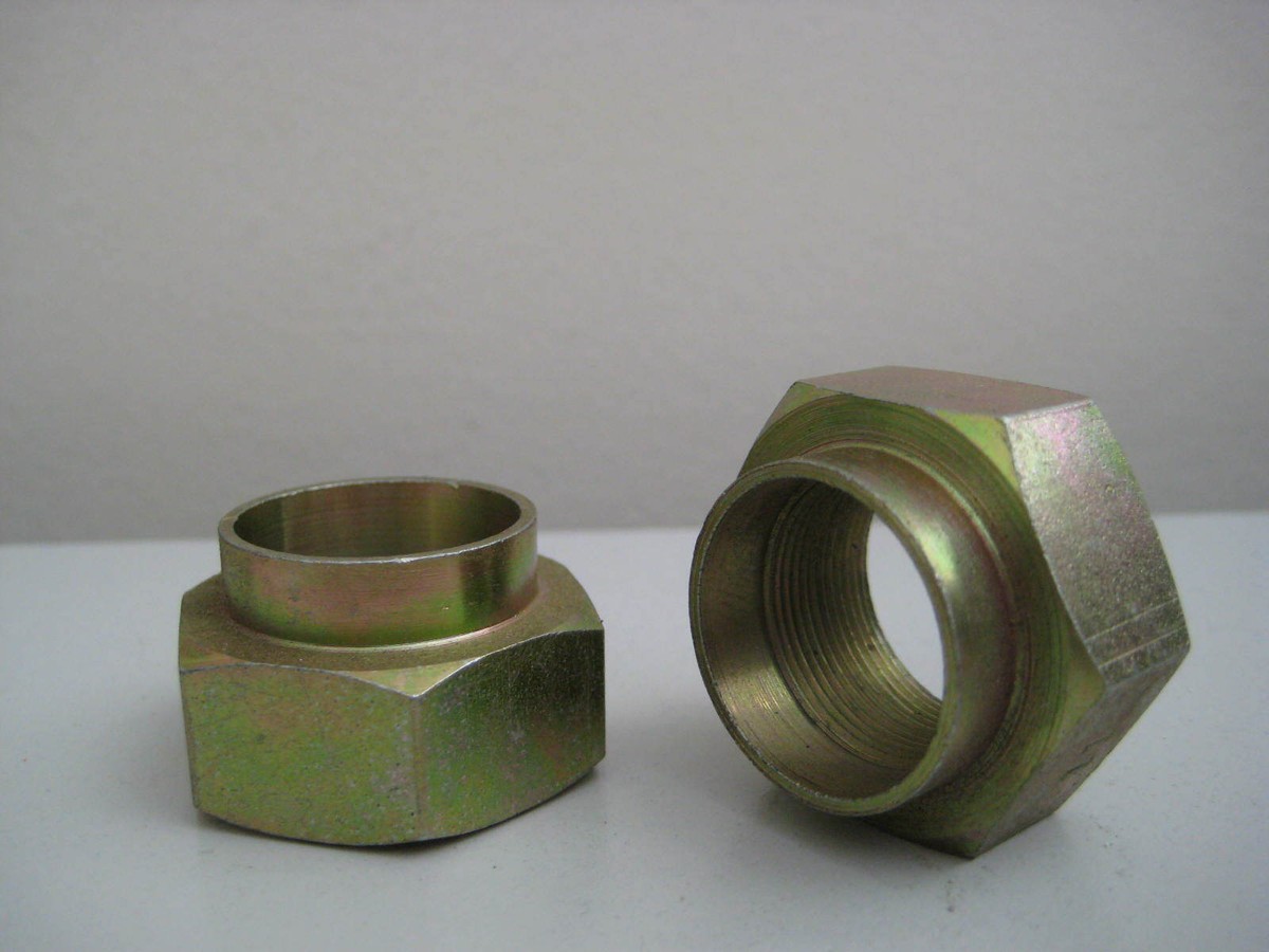 LOT OF 2 - Mazda FC RX7 RX-7 CV Joint CV Axle Spindle Nut M22x1.0