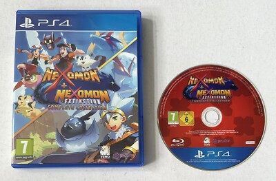 Nexomon + & Nexomon Extinction: Komplette Sammlung PlayStation 4 PS4 verpackt PAL