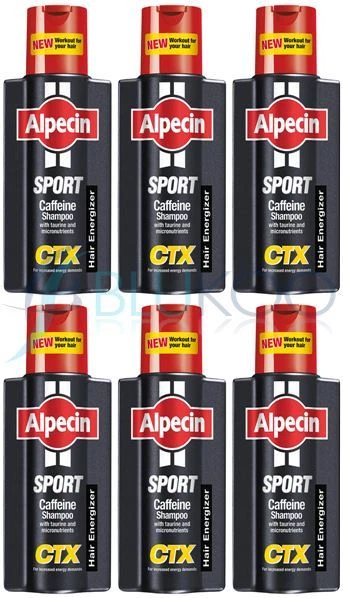 Alpecin Sports Shampoo - 250ml (Pack of 6)