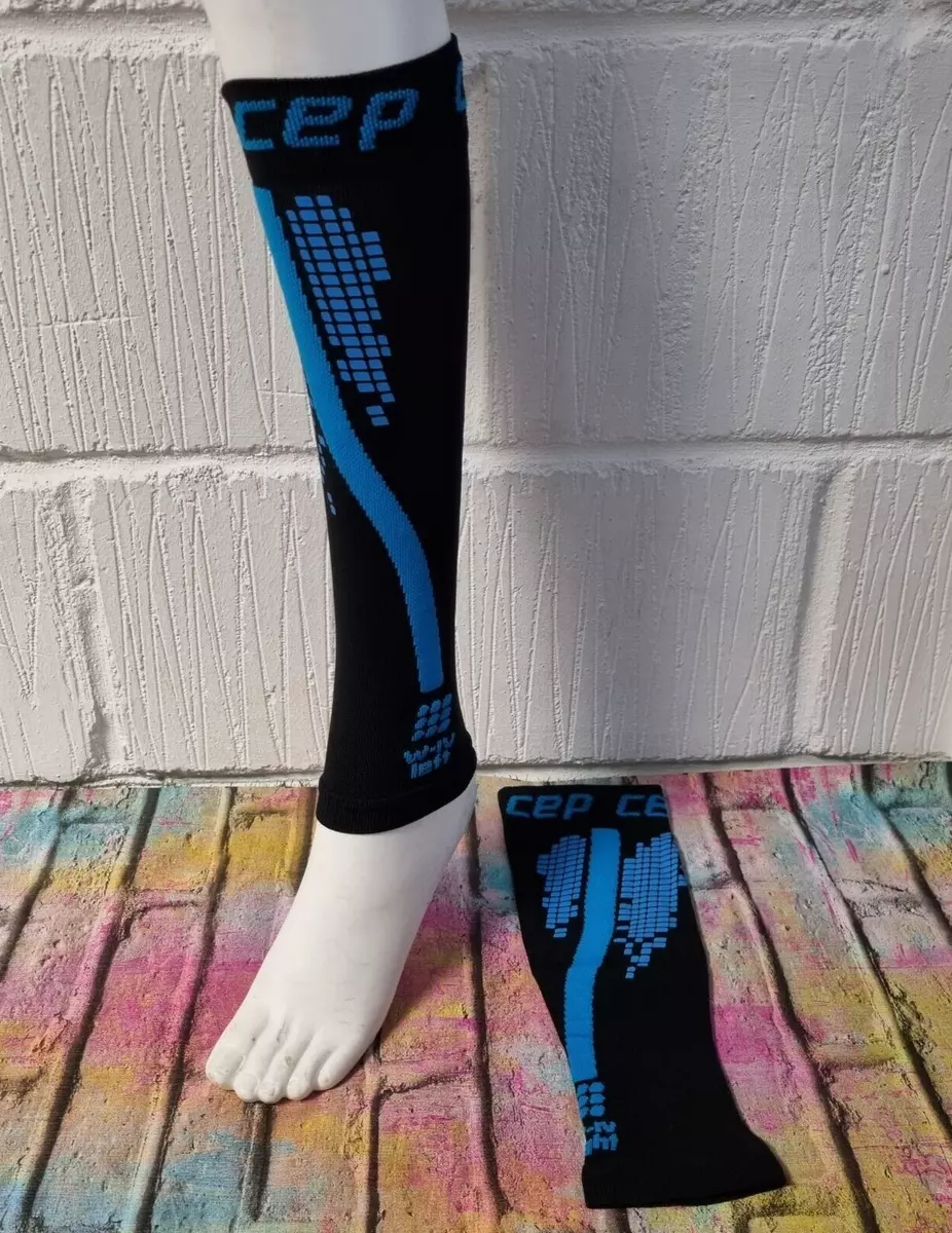 CEP Compression Calf Sleeves Nighttech IV Women's RRP £ 35 Blue