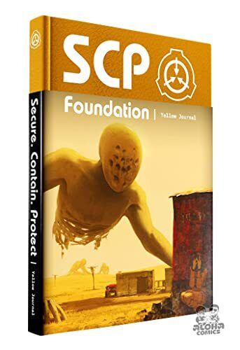 Scp Foundation Art Book Black Journal (Hardcover) 