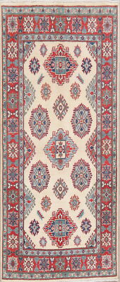 Artisan Kazak Pakistani Rug Hand-Knotted Craftsmanship 4x6 ft