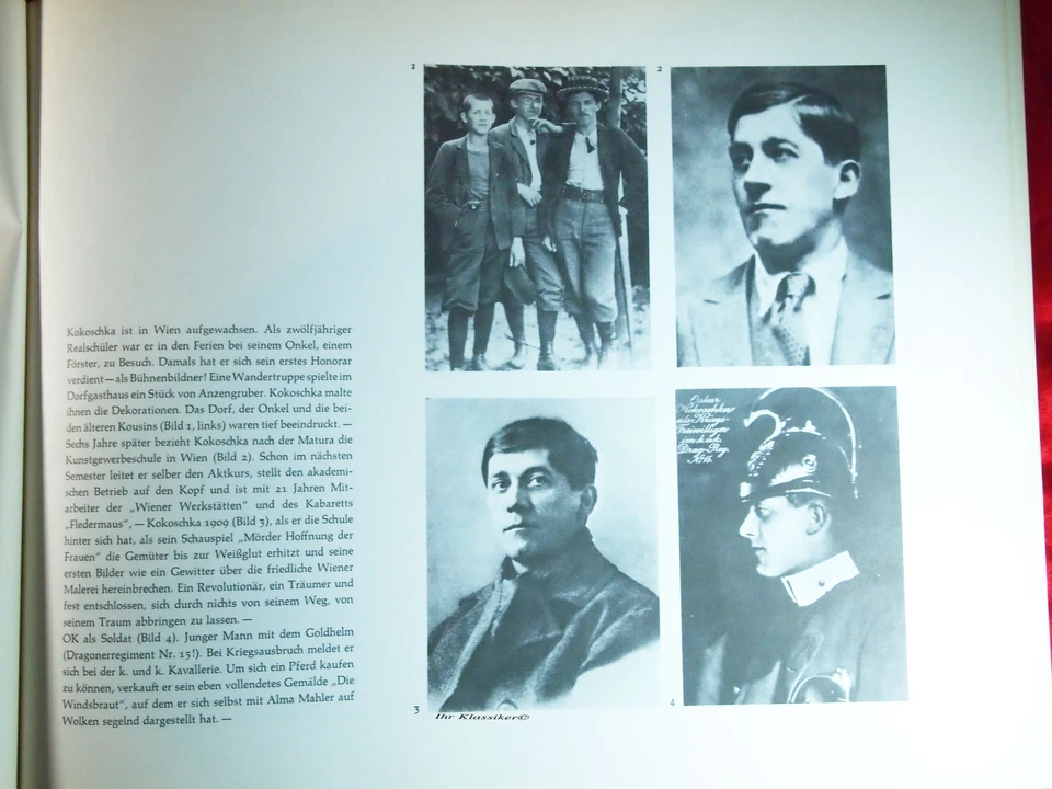 OSKAR KOKOSCHKA IM JAHRE 1961 ERZÄHLTES LEBEN EIN SELBSTPORTÄT INKL. BILDBAND LP - Bild 4 von 4