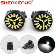 3157 3057 LED REVERSE BACKUP LIGHT BULBS 6000K WHITE SUPER BRIGHT PLUG&PLAY