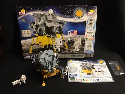 APOLLO 11 COBI Building set Toy STEM 370 pcs SMITHSONIAN MODEL KIT COMPLETE NASA