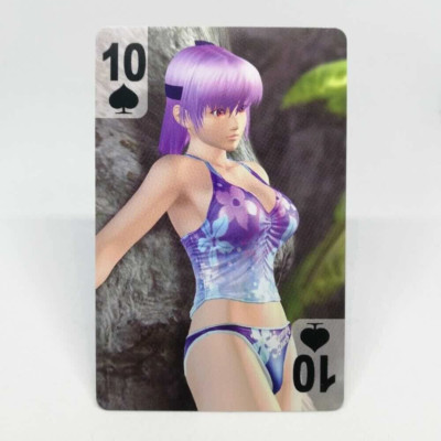 10 Ayane Spade DEAD OR ALIVE Extreme 2 Spielkarten KOEI TECMO JAPAN SPIEL