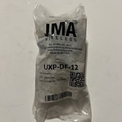 UXP-DF-12 JMA 7-16 DIN Female Straight Connector for 1/2 in Annular Cable