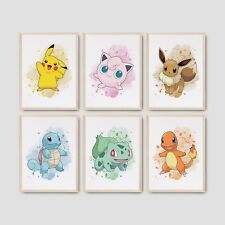 Kanto Pokedex A2 Print 