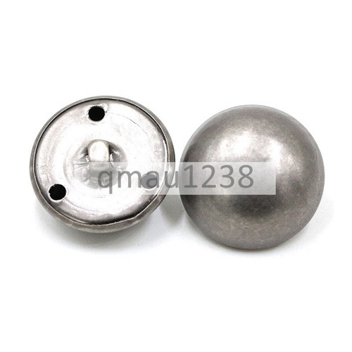 RETRO COPPER 15MM-25MM METAL SHANK BUTTONS ROUND COAT BAG TAILOR SEWING CRAFTS - Picture 9 of 17