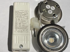 Italian Range Hood Parts: Two LED Lights & LED Lights Transformer 10W 12V TCI