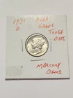 1935 D High Grade Mercury Dime Rare