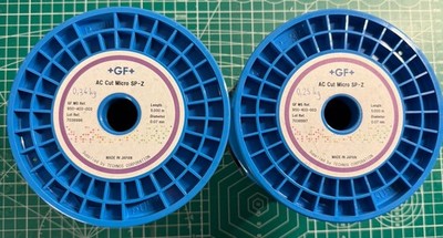 GF+ AC Cut Micro SP-Z Erodierdraht 0,07 mm   2 Spulen (0,59 kg gesamt)