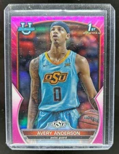Avery Anderson 2022-23 Bowman Chrome University Pink Refractor