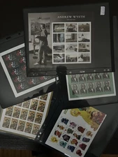 5 USPS sheets OF 20  FOREVERS  (RETIRED DESIGNS) 100 Stamps $78.00 Face See Disc