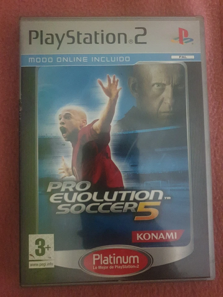 Pro Evolution Soccer 5 Konami - Playstation 2 Juego para Ps2 - 2T, foto 1 de 2