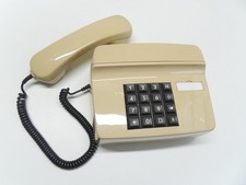 BP WTel 01 LX Wandtelefon beige Wahlverfahren IWV / MFV Rückfrage Erde / Flash
