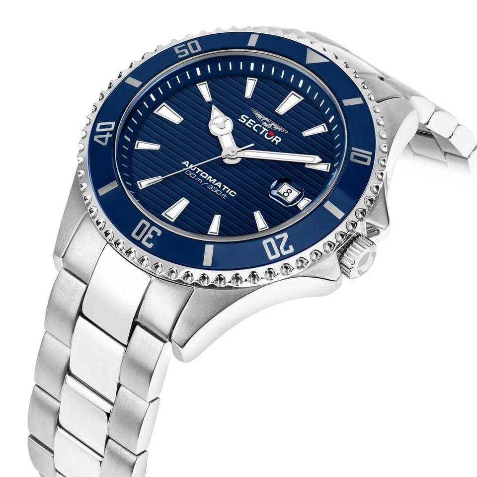 Sector 230 - Reloj Hombre Automático Acero con Función Fecha Azul (R3223161007) Foto 2 de 4