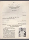 Otto Graham Autographed Program - Rome Free Academy 1961 High School Football