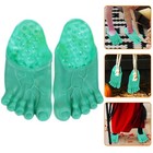 3pcs Halloween Cosplay Feet Count Slippers Costume Masquerade Props (Green)