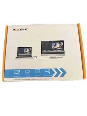 KCEVE 2x2 1 DP to HDMI + DP Out Dual Displays KVM Switch KVM212DH