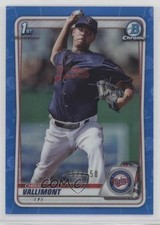 2020 Bowman Chrome Prospects Blue Refractor 67/150 Chris Vallimont #BCP-78 rf2