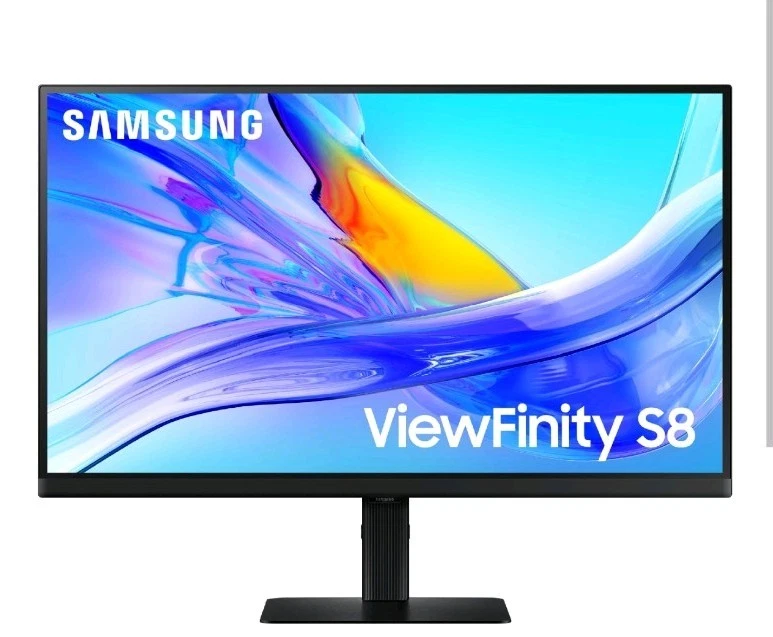 SAMSUNG 27" ViewFinity S8 Series 4K UHD High Resolution Monitor new!!! - Image 2 of 2