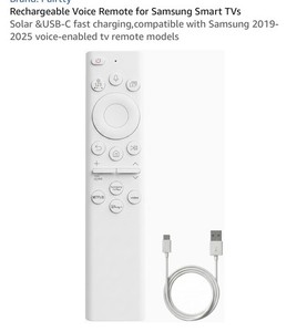 Samsung TV Voice Remote Control TM2360E White Wireless Pointer for Frame OLED