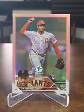 2023 Topps Series 1 1st Edition - David Villar #277 Pink Foil /10 (RC) Giants