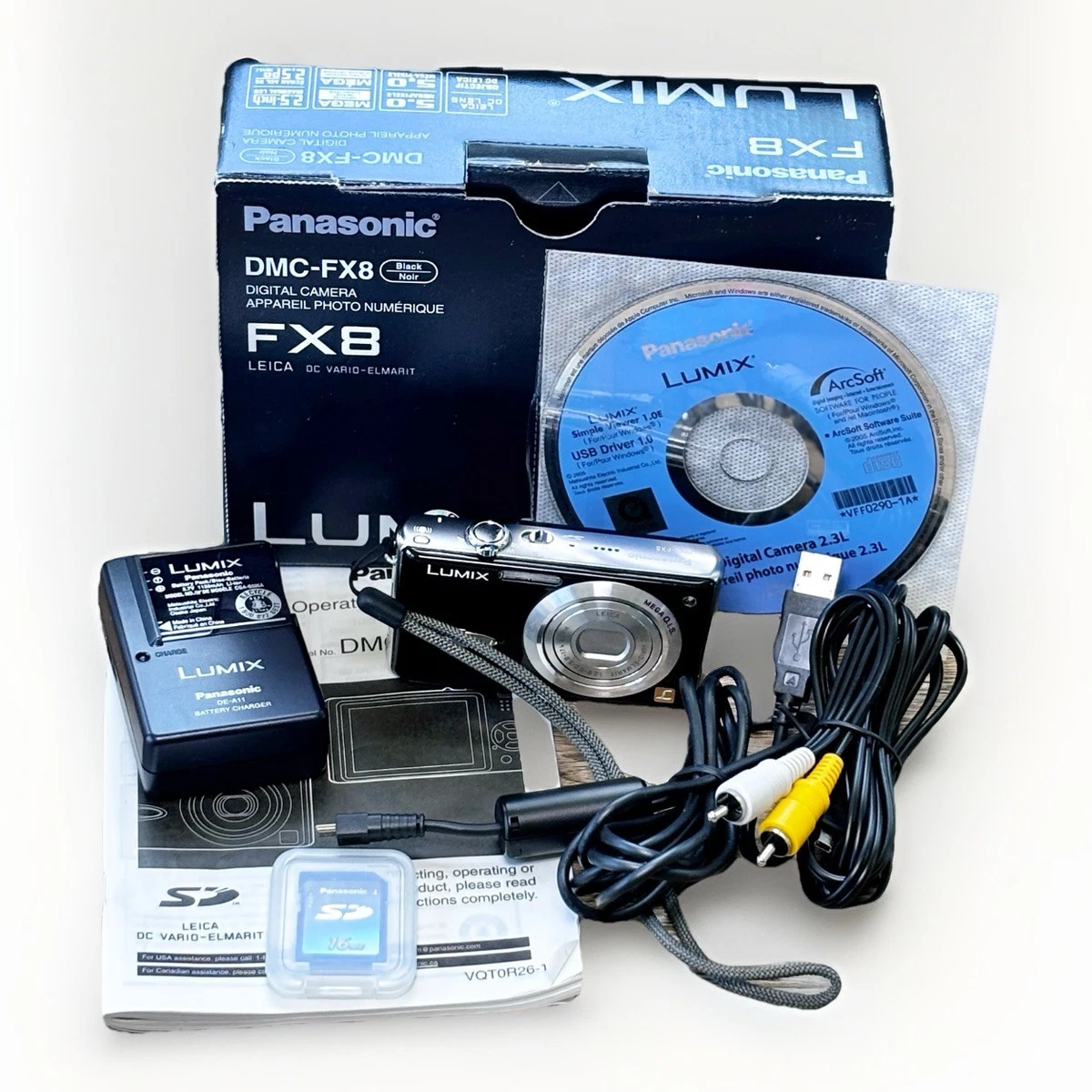 Panasonic LUMIX DMC-FX8 Digital Cameras for Sale | Shop New & Used