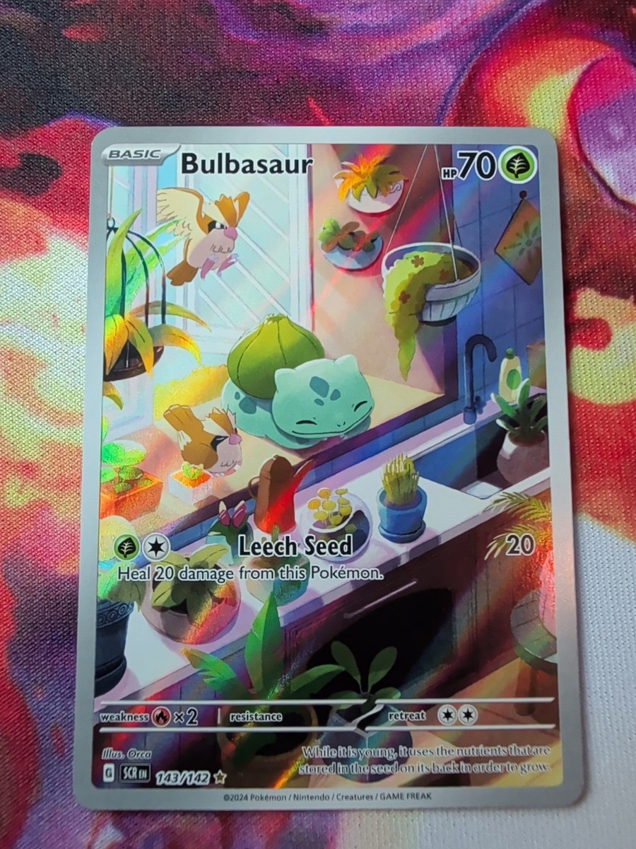 Bulbasaur Card Stellar Crown