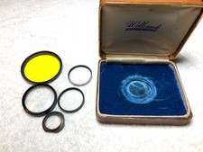 Vintage Camera Lens Filter Lot Japan Hoya, Tiffen, Kodak, Nikon cracked Fair