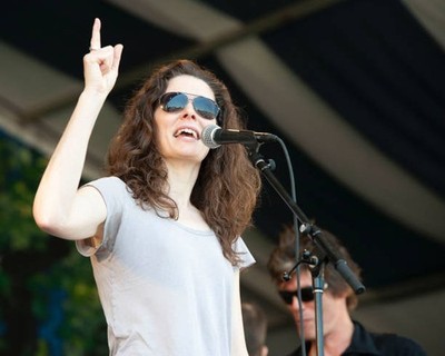 Edie Brickell performs day 5 of the 2011 New Orleans Jazz & Herita- Old Photo 4