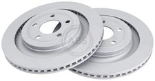 2x Bremsscheibe BESCHICHTET A.B.S. 18555 für FORD MUSTANG Convertible EcoBoost