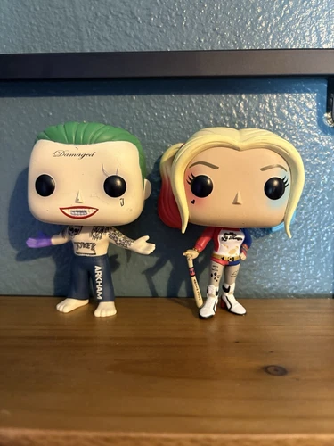 Joker And Harley Quinn Funko Pops NO BOX