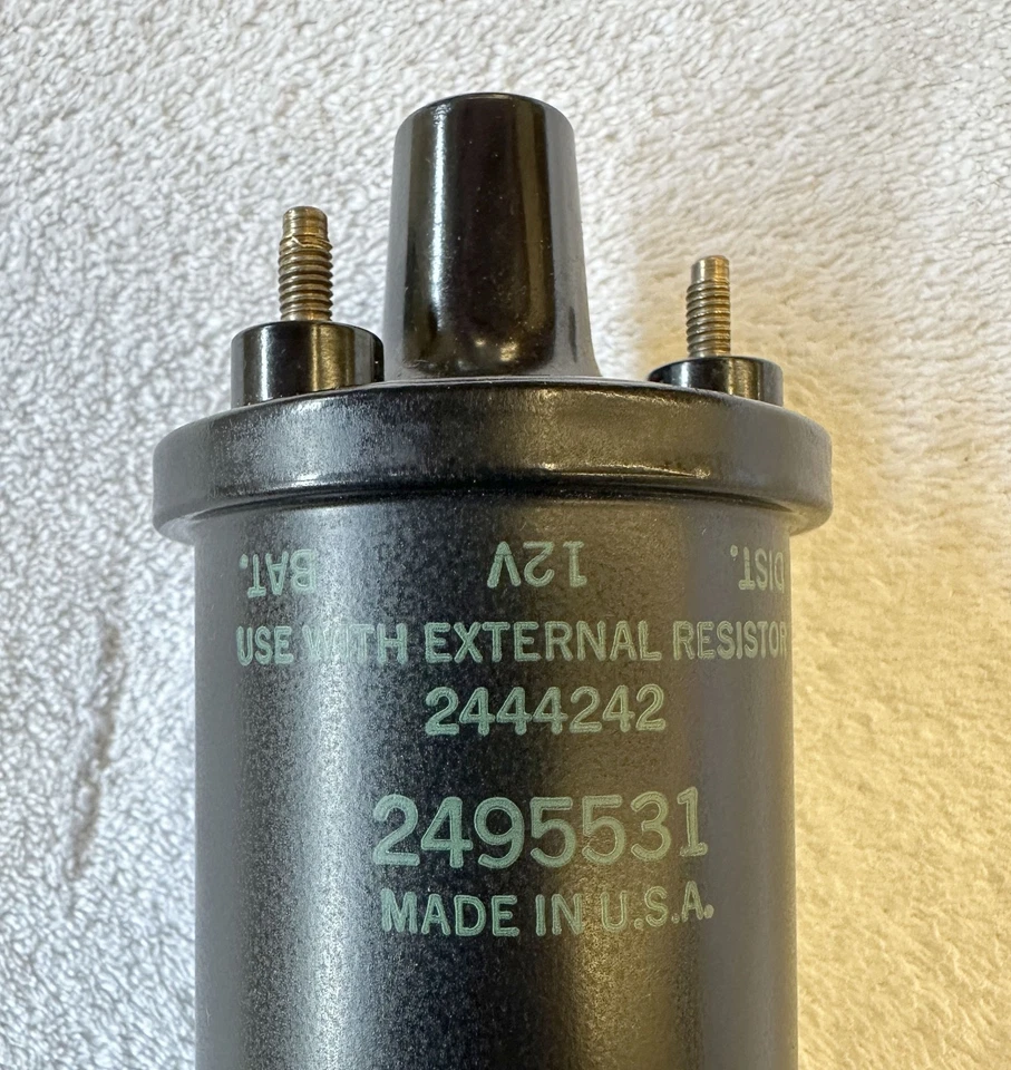 Nuevo de Lote Antiguo MoPar Bobina Estampado Verde 1972 Código de Fecha 262 Cargador Cuda SE Challenger 72 Foto 3 de 4