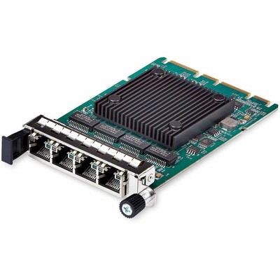 StarTech 4-Port RJ45 Gigabit OCP 3.0 Server Network Card w/Intel I350-AM4