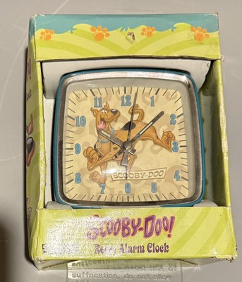 Vintage Scooby-Doo Armitron Battery-operated Retro-Blue Clock 