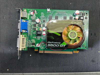 EVGA E-GeFORCE 9500 GT Video Card 1GB DDR2 Graphics Card Dual DVI